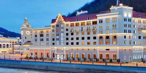 Radisson Hotel Rosa Khutor Отель корпус