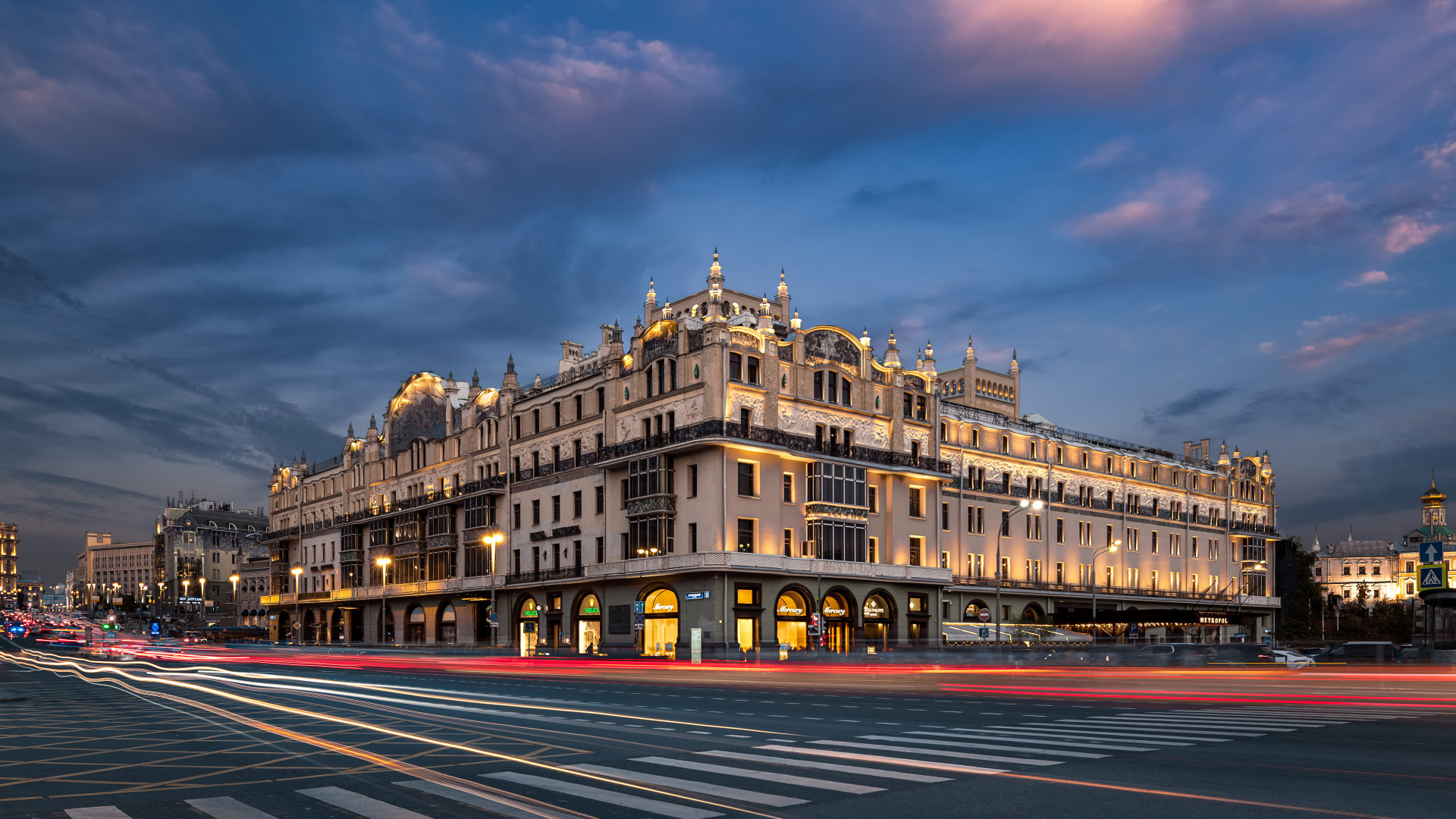 Здание гостиницы метрополь в москве