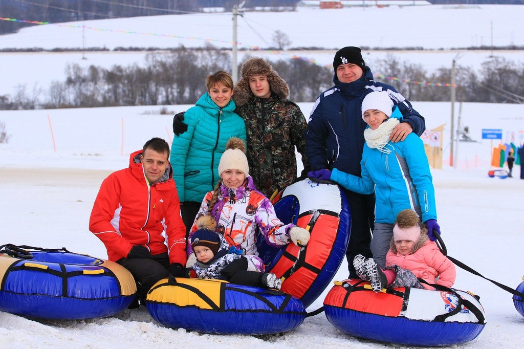 Тюбинг парк в елагино