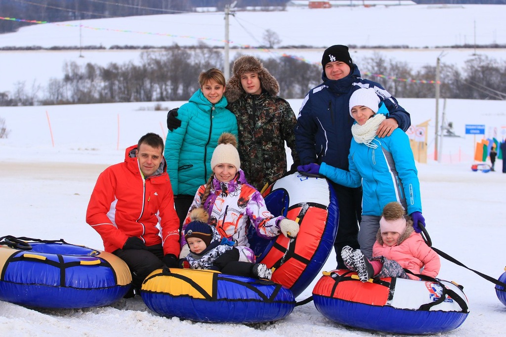 Тюбинг парк елагино