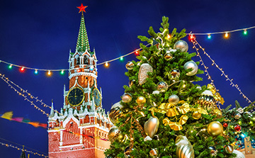 Новогодняя Золотая Москва