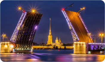 ТОП-5 самых красивых мостов Санкт-Петербург